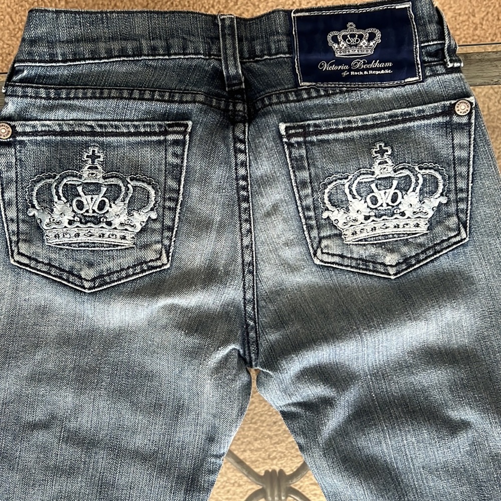 Y2K Victoria Beckham for Rock & Republic sz 24